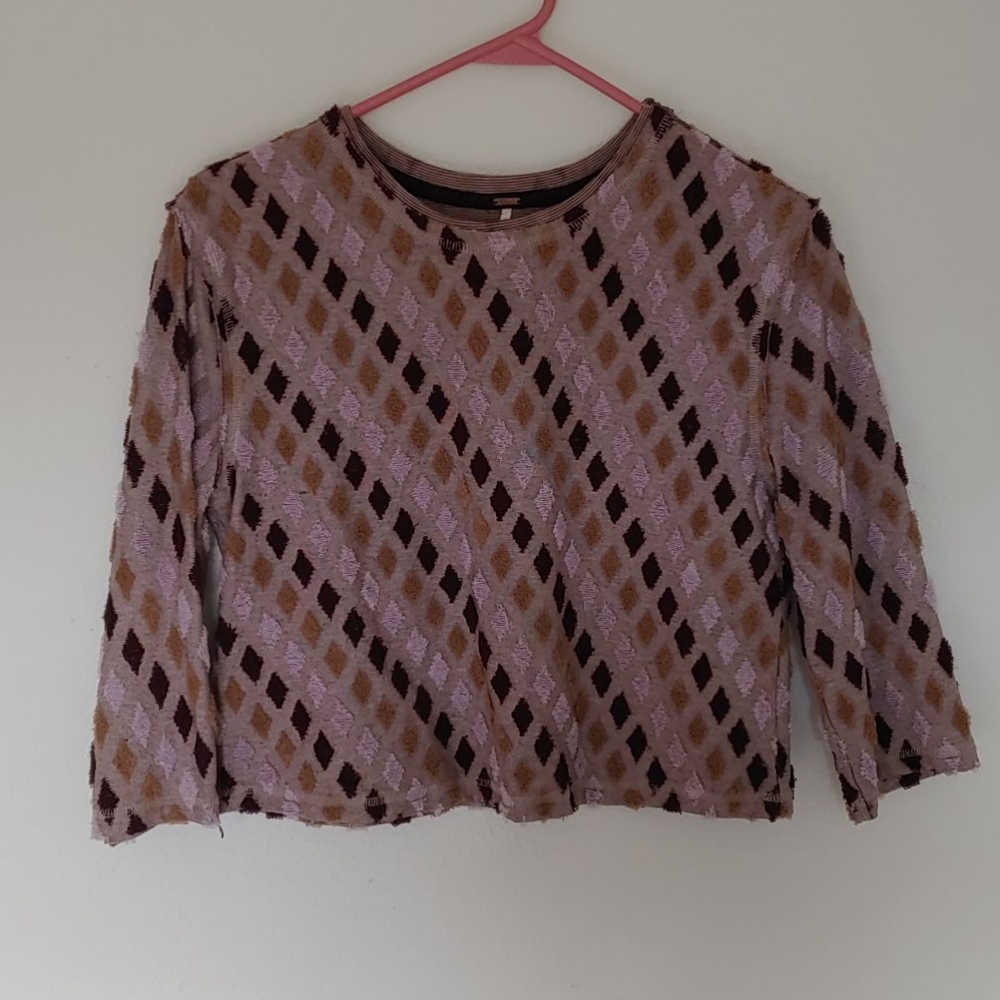 Free People Cropped Sweater